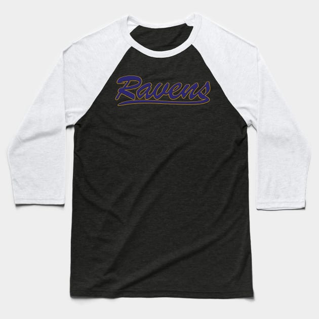 Ravens 2024 Baseball T-Shirt by Nagorniak